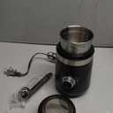 SHARDOR Electric Super Silent Blade Coffee Grinder, Timed Grind Control Rotary Knob, Adjustable Coarse to Fine for Coffee Beans, Spices & Herbs, with 1 Removable Stainless Steel Bowl, Black