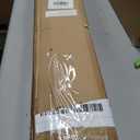 UNISHADES Cordless Bamboo Roman Shades for Windows, Blinds Size (34" W 64" H) Colour (Highfield Teak)