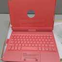 TQQ Touch for iPad 9th Generation Case with Keyboard (10.2", 2021), Multi-Touch Trackpad, 360 Rotatable Protective Cover for iPad Keyboard 9th/8th/7th Gen with Pencil Holder (Pink)