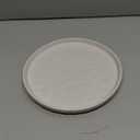 HaWare Stoneware Plates Set of 6, 7.9" Salad Plates, Reactive Glaze Ripple Ceramic Dish Set for Appetizer, Dessert, Scratch Resistant, Small Dinner Plate, Microwave and Dishwasher Safe, Speckled White