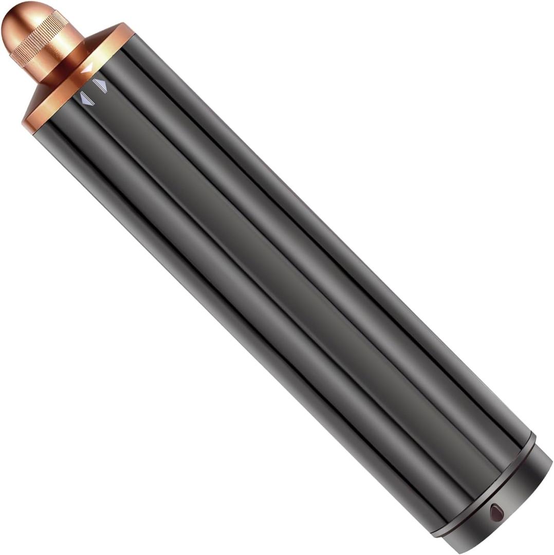 40mm/1.6in Long Barrel Attachment for Dyson Airwrap HS01 HS05 HS08, Adjustable Bidirectional Curling, Auto-Wrap Curling Iron Curler, Create Bouncy Curls or Waves
