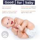 Pura Size 7 Eco-Friendly Diapers (33+lbs) Totally Chlorine Free (TCF) Hypoallergenic, Soft Organic Cotton Comfort, Sustainable, up to 12 Hours Leak Protection, Allergy UK,1 Pack of 17 Diapers