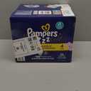 Pampers ZZZ Overnight Diapers, Size 4 (22-37 lbs), 58 Count, Nighttime Protection Disposable Baby Diaper, Night Time Leak and Skin Protection