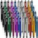 TCD 40-Pack Stylus Pens for Touch Screens  Universal Stylus Pen for iPad, iPhone, Galaxy Tablet, Android, Chrome Book, Laptop  Premium Thick Rubber Tip Styluses for All Touchscreen Devices, Multi