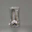 2 x 3PCS French Bow Twist Hair Pins for Women,Vintage U Shaped Black Silver Gold Metal Hair Forks for Long Thick Hair,2 Long Prong Chignon Hair Sticks for Bun,Large Cute Long Hairpins for Updos