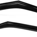 4pcs Sun Rain Guard Window Visors Front Rear Left Driver Right Passenger Upper Side Tape on External Window Style Acrylic Smoke Tinted for Hyundai for Veloster 2012-2017 FZ-WD-HYVEL11