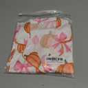 MBZJSDKHLK Women's Halloween Pajamas Set Silk Satin Ghost Pumpkin Print Long Sleeve Button Down Shirt 2 Piece Pjs Shorts Sets, L