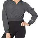 Soffe Women's Squad Quarter Zip Hoodie, L