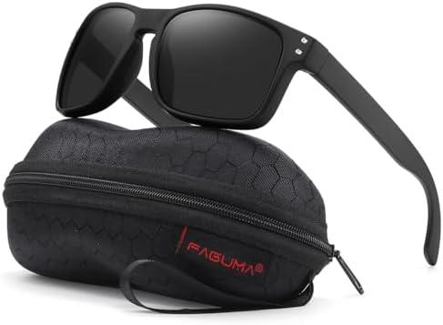 FAGUMA Polarized Sunglasses For Men Women Driving Fishing Running UV400 Protection