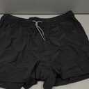 maamgic Mens Swim Trunks with Compression Liner Short Stretch Mens Bathing Suit Quick Dry Swimming Trunks Swimsuit, XL