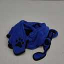 Dog Towels for Drying Dogs with Hooded, Dog Robe for After Bath, Microfibre Absorbent Pet Shower Robe for Cats and Dogs of All Breeds, Small(Blue)