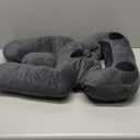 Zomaple Face Down Pillow After Eye Surgery  Memory Foam, Washable Cover, & Ventilated Design  Facedown Pillow for Sleeping, BBL Equipment, Retinal & Vitrectomy Recovery (Grey)