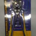 haisstronica Self-Adjusting Wire Stripper, 3 in 1 Stripper/Cutter/Crimping Heavy Duty Automatic Electrical Wire Strippers for 10-24 AWG