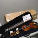 Aileen 4/4 Violin Set for Beginners, Full Size Fiddle Kit for Adults Starters and Children Teenager Students (Used needs new strings)