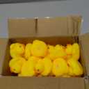50-Pieces Float & Squeak Mini Rubber Duck Baby Bath Ducky Sound Shower Toys for Kids