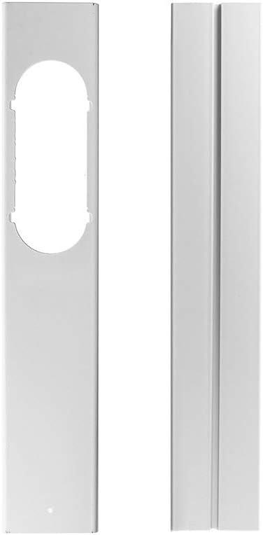 2PCS Air Conditioner Adjustable Vertical/Horizontal Window Sealing Kit Splint Baffle