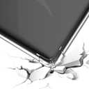 Hand Strap Clear Case for 2024 Release 7" Kindle Paperwhite (12th Gen) & Kindle Colorsoft Signature Edition,Hand Strap on The Left Scratch Proof Silicone Rubber Soft TPU Cover,Transparent