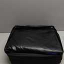 APTY 21 Cubic Feet Car Rooftop Cargo Bag Carrier, Soft Roof Top Luggage Bag for All Vechicles with/Without Racks  with Waterproof Zip, Luggage Lock, AntiSlip Mat, Storage Bag, Door Hooks, Blue