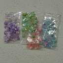 Acrylic Beads for Bracelet Making, Flower Bow Butterfly Candy GummyBear Aesthetic Bracelet Charms,Cute Beads for Jewelry Making DIY Necklace Keychain Phone Charm