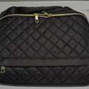 MOMUVO Large Travel Backpack Women, Flight Approved Carry On Backpack, Water Resistant Anti-Theft Casual Daypack School Bag Fit 17 Inch Laptop with USB Charging Port, Black