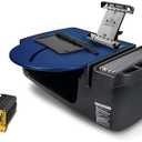 AutoExec Roadmaster Car Desk for Your Vehicle Workstation and Mobile Office, Blue, with 400 watt Power Inverter and Tablet Mount