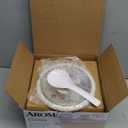 AROMA® Mini Rice Cooker, 2-Cup (Uncooked) / 4-Cup (Cooked), Grain Cooker, Soup Maker, Oatmeal Cooker, Auto Keep Warm, 1 Qt, Milk Tea color