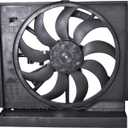 munirater Radiator Cooling Fan Assembly Replacement for 2013-2018 Sentra 1.8l L4 NI3115146