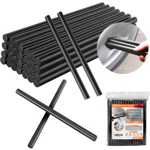 32 Pcs Dent Repair Glue Sticks, 0.43 Dia x 8 Long Black Hot Glue Sticks, Paintless Dent Repair Tool Kit PDR Glue Sticks for Craft Gun and Car Body Repair Dent Remover Tool