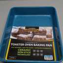 casaWare 11 x 9 x 2-inch Toaster Oven Ultimate Series Commercial Weight Ceramic Non-Stick Coating Baking Pan (Blue Granite)