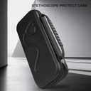 2 x Stethoscope Case for 3M Littmann Classic III, Lightweight II S.E, MDF Acoustica Stethoscope, Medical Assistant Essentials Hard case with Divider Interlayer for Nurse Accessories (Black)