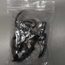 10PCS Adjustable Claws Ring Set Fake Nails Finger, Gothic Punk 3 Sizes Crystal Retro Metal Nail Rings Jewelry Fingertip Vampire Demon Cat Cosplay Accessories Women Costume Black