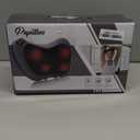 Papillon Shiatsu Back Massager with Heat, Deep Tissue Massage Pillow for Neck,Shoulder,Foot & Lower Back Pain Relief,Electric Kneading Massager for Home, Office, Car-Gifts for Mom, Dad, Men, Women (Gray)