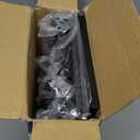 Pair of Studio Monitor Stands Desk Clamp Speaker Stands 0-12Tilt Height Adjustable with Cable Management