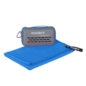 Microfiber Camp Towel Sz M Blue