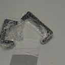 Boxalls 2 Pack Acrylic Picture Frames 4x6 with Translucent Black Base Stand, Frameless Photo Frame for Tabletop or Desktop Display (Horizontal + Vertical)