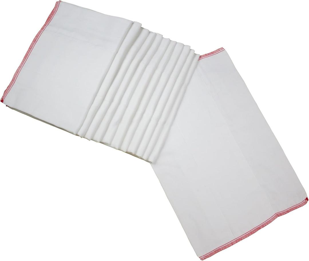 OsoCozy - Indian Cotton - Prefold Cloth Diapers Medium 4x6x4
