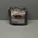 U-NICE HOME Loveseat Sofa Cover Reversible Couch Covers for Dogs Friendly with Elastic Straps Water Resistant Furniture Protector for Couch Cover for 2 Cushion (Loveseat, Coffee/Beige)