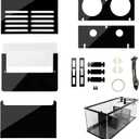 Adjustable Sump Baffle Kit - Refugium Kit for 20 Gallon Long Tank - Reef Aquarium - Saltwater Aquarium Filter System- Protein Skimmer Sump (20Gallon Long)