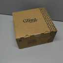 GLING Martini Glasses, 8 oz.,Stemless, Set of 4, Cocktail Glasses for Liquor, whisky, Margarita, Great for Parties, Weddings and All Occasions, Bar, Gift, Crystal Clear Glassware