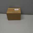 Halloween Terracotta Color Plastic Skull 5.9 Inch Life Size Human Skeleton Head Model for Halloween Indoor Outdoor Decor Party Centerpiece