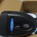 NETUM Bluetooth Barcode Scanner, Compatible with 2.4G Wireless & Bluetooth Function & Wired Connection, Connect Smart Phone, Tablet, PC, CCD Bar Code Reader Work with Windows, Mac,Android (NT-1228BC)