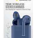Acoustix Blue Wireless Audio Buds Blue