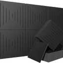 6 Pack Acoustical Wall PanelsTEMGCUAM 60" x 40" Large Art Acoustic Panels, Decorative Acoustic Panels, Sound Absorbing Wall Panels for Home, Office, Recording Studio