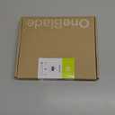 Norelco Philips OneBlade 360 Hybrid Face, Electric Beard Trimmer and Shaver, with 360 Blade Technology, 1x 360 Blade for Face, 5in1 Adjustable Comb, Model QP2724/90 (Black & Lime Green)