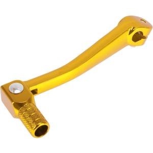 Motoforti Folding Motorcycle Gear Shifter Lever for Honda XR50 Aluminum Alloy Pedal Shift Lever Arm Gold Tone