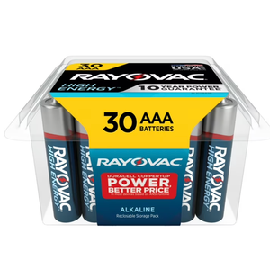 RAYO ALK HIGH ENERGY AAA 30PK