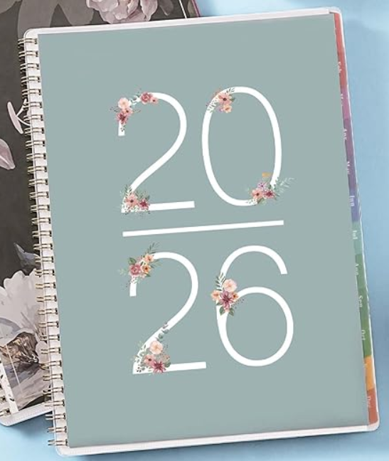 2026 Planner - Jan. 2026 - Dec. 2026, 8.5" x 11" Planner Weekly and Monthly, Calendar Planner 2026 with 3 Interchangeable & Waterproof Covers, 12 Monthly Tabs