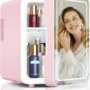Makeup Fridge for Girl, Light Pink