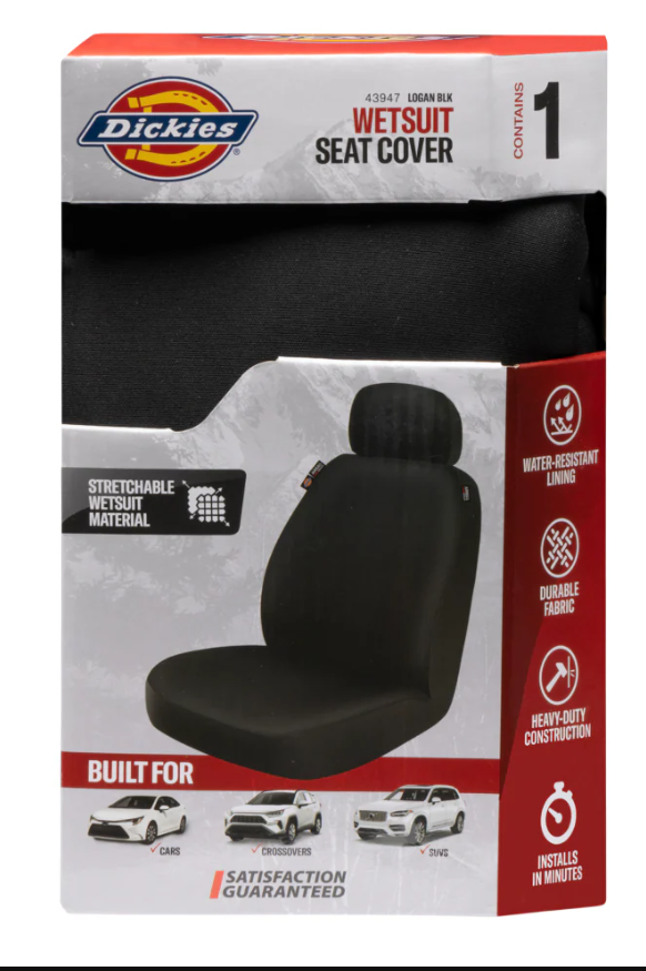 Dickies Logan Wetsuit Seat Cover - Black