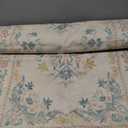 jinchan Vintage Floral Runner Rug 2x5 - Machine Washable Distressed Design Non-Slip Low-Pile Soft Thin Carpet for Hallway Kitchen Farmhouse Bedroom Entryway Laundry Room (2x5ft,Apricot Multi)